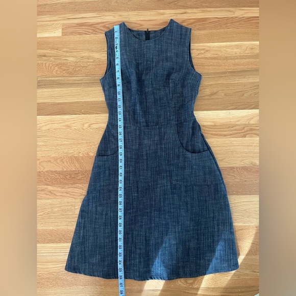 Nooworks Edie Sleeveless Denim Dress with Front Pockets | Size XS - Picture 8 of 8